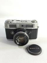 S3826●MAMIYA マミヤ フィルムカメラ MAMIYA-SEKOR F.C. 1:1.9 f=48mm No.589571 ケースあり 【未確認】_画像5