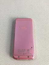 S3871●SONY ソニー WALKMAN ウォークマン デジタルオーディオプレーヤー 8GB ピンク NW-S14 【リセット済み】_画像3