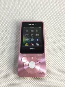 S3871●SONY ソニー WALKMAN ウォークマン デジタルオーディオプレーヤー 8GB ピンク NW-S14 【リセット済み】