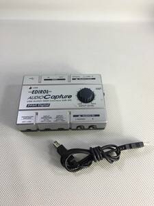 S3892*EDIROL Eddie roll AUDIO CAPTURE USB MIDI interface UA-20 USB cable attaching electrification OK