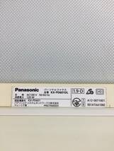 S3954●Panasonic パナソニック 電話 FAX パーソナルファックス 親機のみ KX-PD601DL バッテリー KX-FAN55 【同梱不可】_画像5
