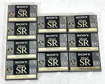 1円〜 未開封 カセットテープ SONY Metal SR 100min/150m C100MTLSR メタル テープ 当時物 レトロ 希少 ラジオ まとめ 録音 新品 未使用品_画像6