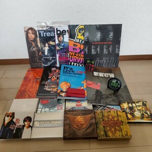 B’z ツアーパンフレット CD アルバム グッズ ピンバッジ 時計 キーケース ルービックキューブ survive magic the ballads brotherhood