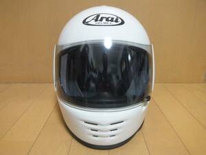 中古 Arai アライ ラパイドLS RAPIDE-LS ホワイト/白 サイズL(59・60) フルフェイスヘルメット 当時物 旧車等に!!