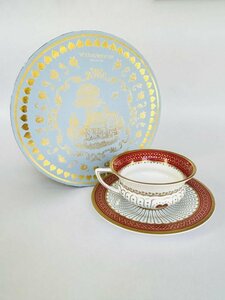 【送料込】Wedgwood ウェッジウッド ハーレクインクイーンオブハート 新品 カップ 高さ4.5×直径10 ソーサー 高さ1.5×直径15 6432622