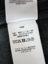 【送料込】POLO RALPH LAUREN　ポロラルフローレン　ジャケット　グレー　XSサイズ/n956106_画像6