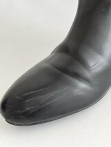 【送料込】ORiental TRaffic オリエンタルトラフィック ブーツ 24.5cm Lサイズ ブラック ヒール3 ロングブーツ おしゃれ 編み上げ 6432811_画像10