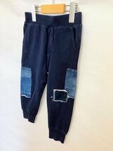 【送料込】【男の子用】DIESEL ディーゼル パンツ ネイビー 100cm 36M 綿100% ウエストゴム スウェットパンツ お洒落 デニム s3406251_画像3