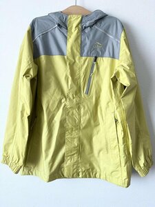 【送料込】【男女共用】L.L.Bean エルエルビーン ジャケット 150cm M10-12 イエロー×グレー アウター キッズ 子供服 洗える s3406298