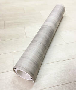 キッチンマット　日本製 　切り売り　約巾64×長さ166cm ワイドプラム　E5017（グレー）　クッションフロア