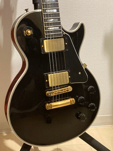 【美品】GIBSON レスポールカスタム ブラックビューティー