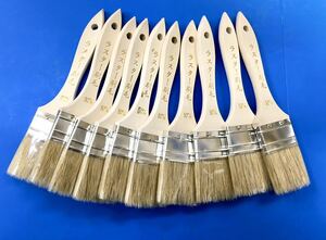  pig wool luster paint brush . type 50mm 10 pcs set * prompt decision 