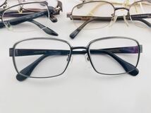 QA367 レイバン/ HAMAMOTO/ COACH/ RENOMA 眼鏡　サングラス　まとめ　Titanium 日本 金属製　アイウェア フレーム 大量　度に入り _画像9