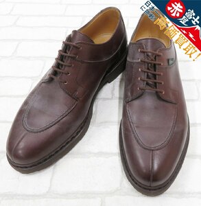 2S7486/ Paraboot 705102 Avy nyon France made Paraboot AVIGNON GRIFF2 LIS GOLD leather shoes 