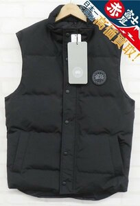 3J3594/未使用品 CANADA GOOSE Garson Vest Black Label 4151MB カナダグース ガーソン ダウンベスト