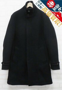 3J3432/junhashimoto STAND COLLAR COAT 1011820005 Jun is si Moto stand-up collar coat 