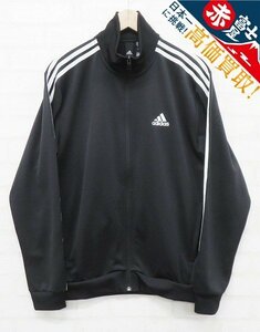 7T8892/未使用品 adidas スリーストライプス レギュラーフィット ダブルニット トラックトップ IA9378 アディダス ジャージ