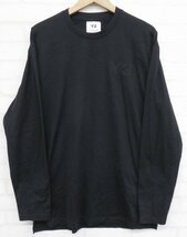 7T8769/Y-3 クラシックチェストロゴロングスリーブTシャツ FN3361 ワイスリー_画像2