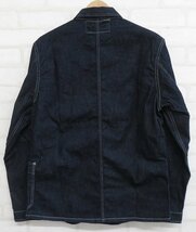 7T9119/未使用品 FREEWHEELERS 2221013 WIGWAG WORK JACKET フリーホイーラーズ デニムワークジャケット_画像3