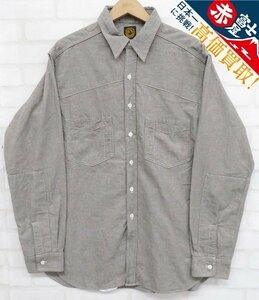 7T9087/未使用品 ウエアハウス ジョングラッコー JG-13 1920～1930s Dockworker's Shirt WAREHOUSE JOHN GLUCKOW シャンブレーシャツ