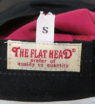 1H6768/THE FLAT HEAD レザーハンチング フラットヘッド キャスケット_画像6