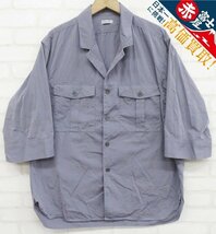 7T8608/RAKINES EXPLORER SHIRT 08S22AF175S ラキネス エクスプローラーシャツ_画像1