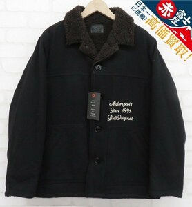 3J3542/未使用品 Bull Original ランチジャケット BSMG-18-AW-03 ブルオリジナル ベイサイドモーターギア