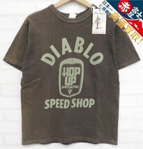 7T8778【クリックポスト対応】FREEWHEELERS DIABLO SPEED SHOP Tシャツ 1545084 フリーホイーラーズ_画像1