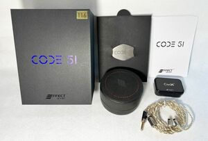 ◆ 完全動作品・美品・ConX未使用 ◆ EFFECT AUDIO Code 51(ConX to 4.4mm Balanced) ◆