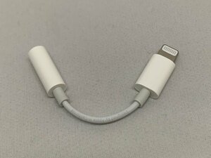 Apple Lightning 3.5mm ヘッドフォンジャックアダプタ [Etc]