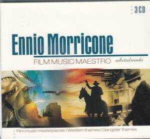 輸 Ennio Morricone エンニオ・モリコーネ Film Music Maestro (Selected Works) 3CD 未開封◆規格■DEL-800105◆送料無料■即決●交渉有