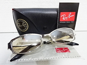 廃盤 希少 正規 極美品 綺麗 RayBan シルバーミラーグラデーション シルバーフレーム RB3325 003/6V レイバン サングラス/RB3326 スクエア