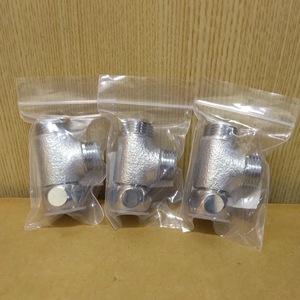 送料0円【３個】SANEI 片ナットベンリーカンチーズ 袋ナット回転式 パッキン付き G1/2 JT6-6XG-13 /三栄水栓 サンエイ チーズ 配管継手