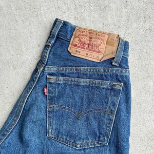 美品 90年代 USA製 Levi's 501 デニム ジーンズ W27