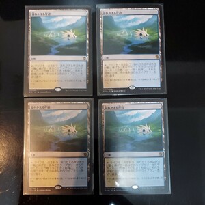 日本語 MTG 溢れかえる岸辺