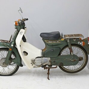 3419C23 直接引取限定 HONDA ホンダ スーパーカブ50 C50型 原付 バイク 昭和レトロの画像2