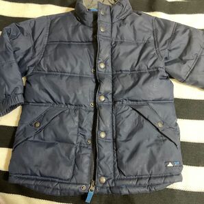 ダウンジャケット ダウン ネイビー ジャケット キッズ 100 ギャップ