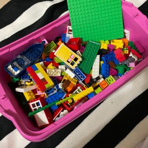 LEGO レゴ パーツ　バケツ　いろいろ　たくさん