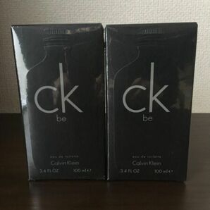 【特価！】カルバンクライン CK-be 100ml×2本 EDT SP【新品未開封】