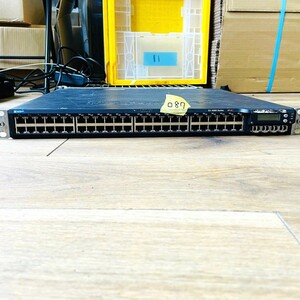 □92【通電OK】 Juniper EX4200-48T EXシリーズ 48ポート L2 L3 イーサネット スイッチ switch PoE ジュニパー ネットワーク 