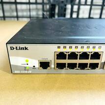 182【通電OK】D-Link DGS-1510-20 スタッカブル レイヤ2+ スイッチ スタティックルーティング CLI管理 1G SFP 10G SFP+ ディーリンク_画像2