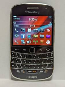 BlackBerry Bold 9900 docomo ドコモ ブラックベリー 本体のみ 携帯 スマホ スマートフォン ネットワーク利用制限〇