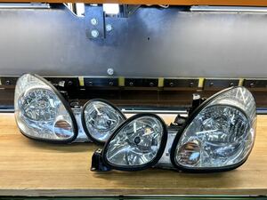 レンズ極美品 アリスト ヘッドライト HID JZS160 JZS161 後期 KOITO 30-234 HCHR-52 AFS付き