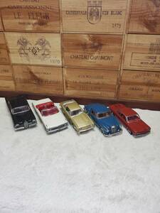 【ジャンク】ミニカー 1/18 スチュードベーカー フォード ギャラクシー エドセル サイテーション ベンツ 220SE 外国車