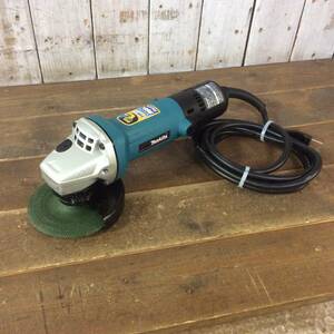 【RH-7742】中古美品 makita マキタ 100mm ディスクグラインダ 9533BL