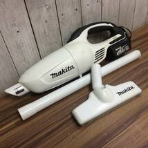 【RH-7633】中古品 makita マキタ 14.4V 充電式クリーナ CL141FD バッテリー1個付_画像1