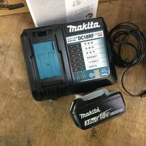 【RH-7825】中古品 makita マキタ 18V 180mm 充電式芝刈機 MLM160DRF 充電器 バッテリー1個セット_画像6