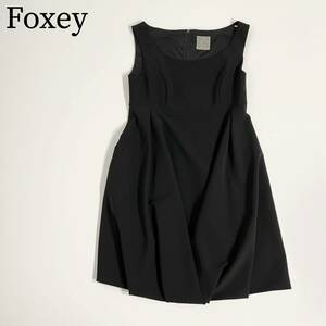 DAISY LIN PARIS FOXEY デイジーリンフォクシー ドレス バルーンワンピース Crape Tuck クレープタック ストレッチスムース レディース