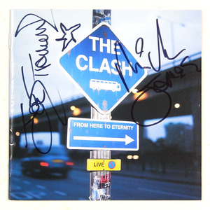 ★【 ザ・クラッシュ ／ The Clash 】直筆サイン入りCD★ジョー・ストラマー／ミック・ジョーンズ★