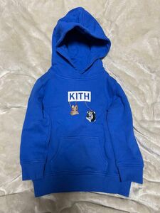 KITH KIDS X TOM & JERRY HOODIE トムとジェリー サイズ6 パーカー スウェットパーカー